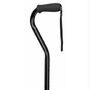 Deluxe Adjustable Offset Cane, Black