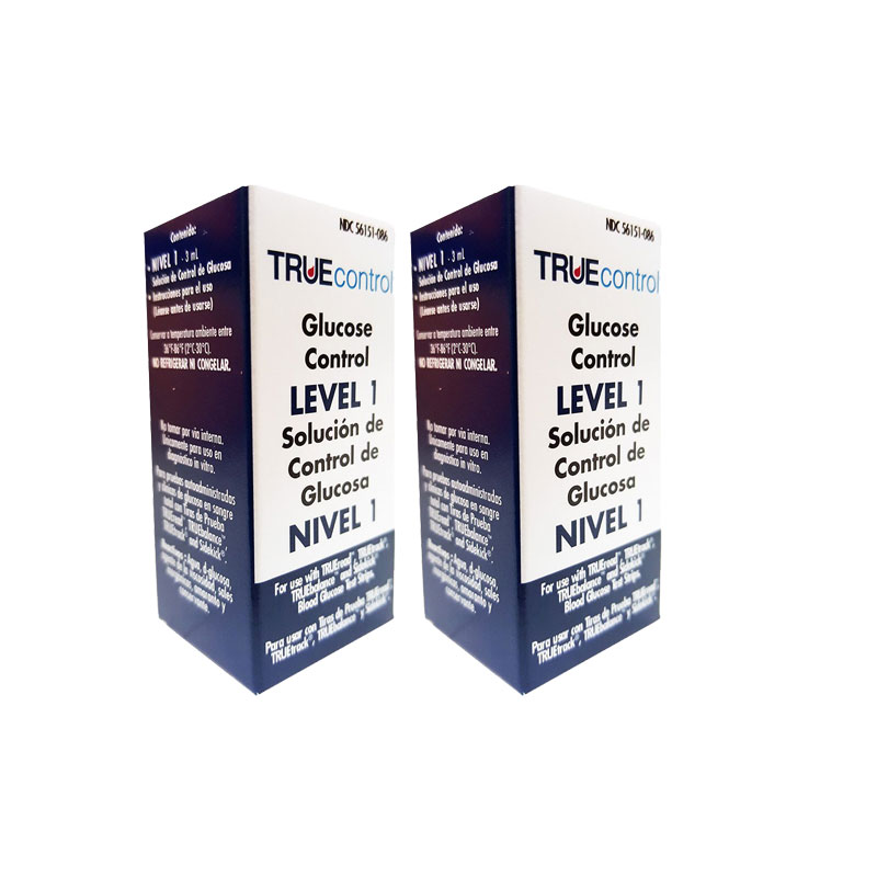Buy TRUE Control Solution Level 1 For Glucose Care 2 Pack Online in USA ...