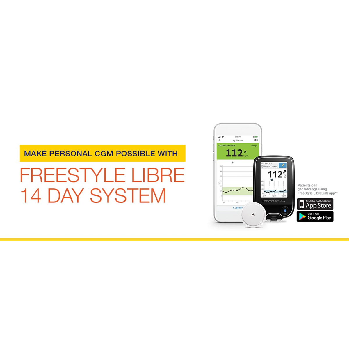 Buy FreeStyle Libre 2 Reader with 2 Sensor Starter Kit - 28 day sensor ...