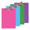 Clipboard w/Low Profile Clip Letter-Bright Colors