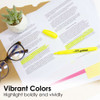 Highlighters 12Pk Yellow-Fluorescent Pen Style w/Clip