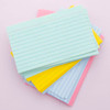 Index Cards 3"x 5" Ruled/Assorted Colors 100Pk