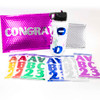 Letter & Numbers Labels 2" Metallic Colors  10 Sheets