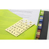 Labels-Alphabet Gold/Black 378Pk