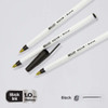 Pen Nova Ball Point Medium/Black 12Pk