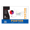 Poster Board 22" x 14" White 3Pk