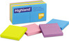 Sticky Note Highland 3"x 3" Bright Colors