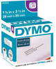Labels-Address DYMO 1-1/8" x 3-1/2" 2Pk
