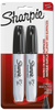 Marker Black/Broad-Chisel Tip SHARPIE 2Pk