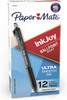 Pen InkJoy 300RT Ball Point Medium/Black 12Pk