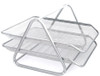 Tray w/2 Tier Metal/Mesh