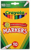 Markers Crayola 10Pk-Fine/Classic Colors