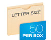 File Jackets 2" Letter 50 Box