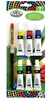 Acrylic Paint Set w/Brush 7Pk