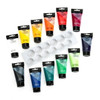 Acrylic Paint Set (12 Paints + 1 Mixing Palette)