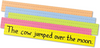 Sentence Strips-Super Bright 100Pk