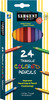 Colored Pencils 7"-Triangle 24Pk