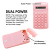 Calculator 8-Digit Pocket Size Pastel Colors B/C