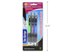 Ball Point Pen-Black 3Pk