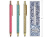 Ball Point Pen-Fancy/Glitter in Gift Box 4 Assorted Colors Blue Ink