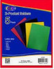 Folder-2 Pockets Assorted Colors 5Pk