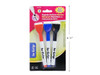 Dry Erase Markers-Magnetic w/Eraser Assorted Colors 3Pk