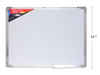 Dry Erase Board w/Aluminum Frame/Magnetic 24" x 18"