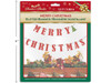 Banner 12ft Glitter "Merry Christmas" (MOQ:6)
