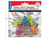 Binder Clips-Fashion/Assorted Colors 15Pk