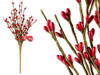 Xmas Red Berries Branch 12.2in (MOQ:48)