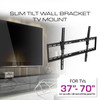 TV Wall Bracket-Slim Tilt/Mount Size 37″-70″