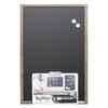 Chalkboard Magnetic w/Chalk Marker & Magnets Wood Frame 20" x 30"