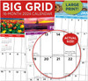 Wall Calendar 2024-Big Grid (16-month)