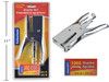 Stapler Set-Crome/Metal Heavy Duty 17.5 x 2.5 x 9.5cm