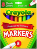 Markers 8Pk-Broad/Classic Colors
