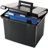 File Box-Portable/Black (Large)