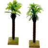 Tree-Mini 5.9" Palm w/Base 2Pk