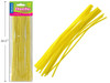 Chenille 40Pk-Yellow 12"