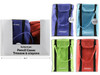 Bag-Belt w/Strip & 2  Zippers Assorted Colors  2 x 5 x 8"