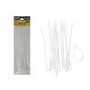 Cable Ties-White Clear/Long 11.8" 40Pk