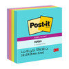 Post-it Notes 3"x 3"  Supernova Neons 4Pk