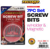 Screw Bits Set 7pcs
