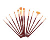 Brush Set-Taklon (Soft) 12Pk