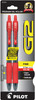 Pen G2 Red/Fine 2Pk