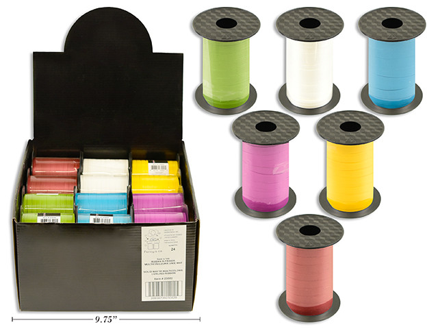 Curling Ribbon 100' Assorted Colors