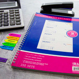 Cash/Rent Receipt Book-Wirebound NCR 2P 200 Sets