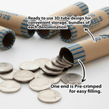 Coin Wrapper-Nickel Rolls 36ct.