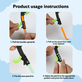 Compass w/#2 Wood Pencils (Scale Arm)