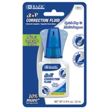 Correction Fluid 2in1 (Foam Brush & Pen Tip)