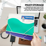 Document Holder Letter w/Elastic Band